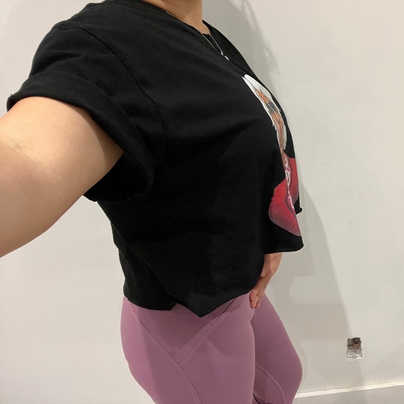 Vintage WOO Ric Flair Wu Tang Shirt Crop Top Wrestling WWE Breathe Oversize Boxy - Picture 3 of 11